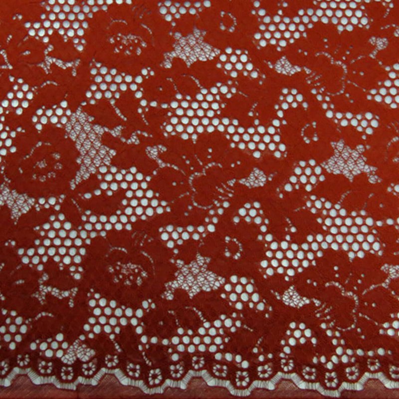 Dress Polyester Lace Fabric for Women's Wear Wholesale Supplier 9